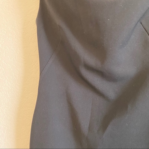 Zara | Zara Women Black Midi Professional Dress XS - Picture 7 of 12